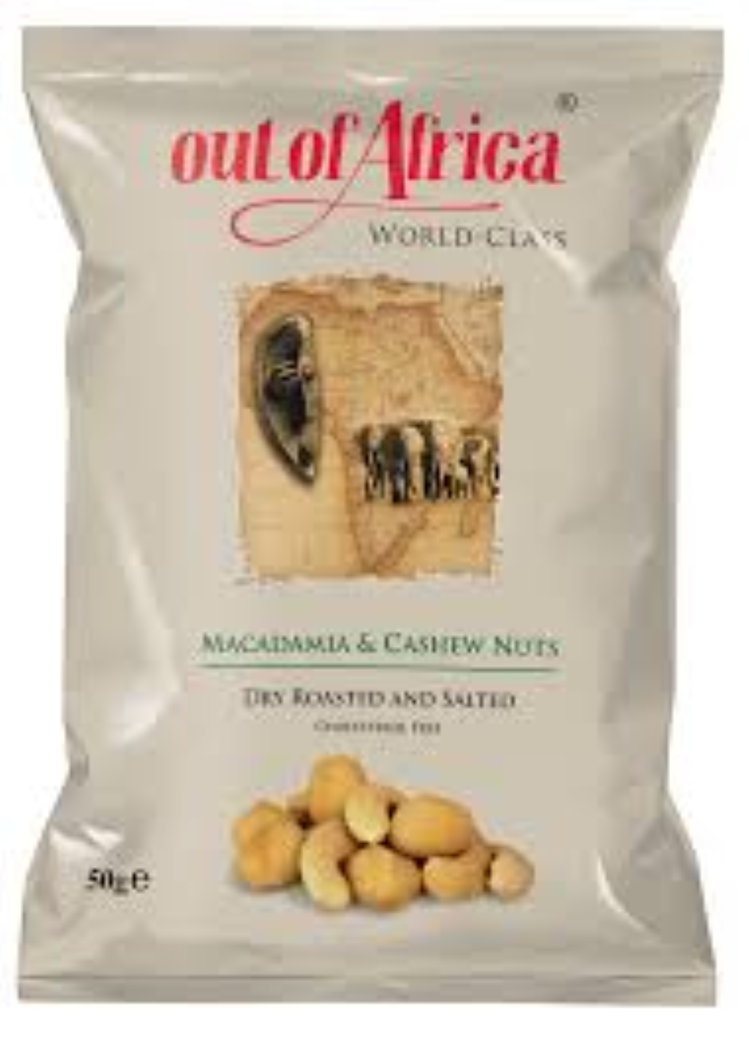 OUT OF AFRICA HONEY MACADAMIA 150G